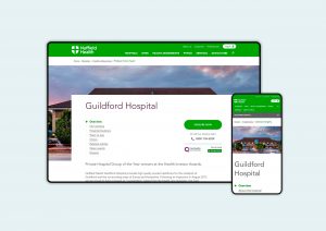Nuffield Health – Hospital pages